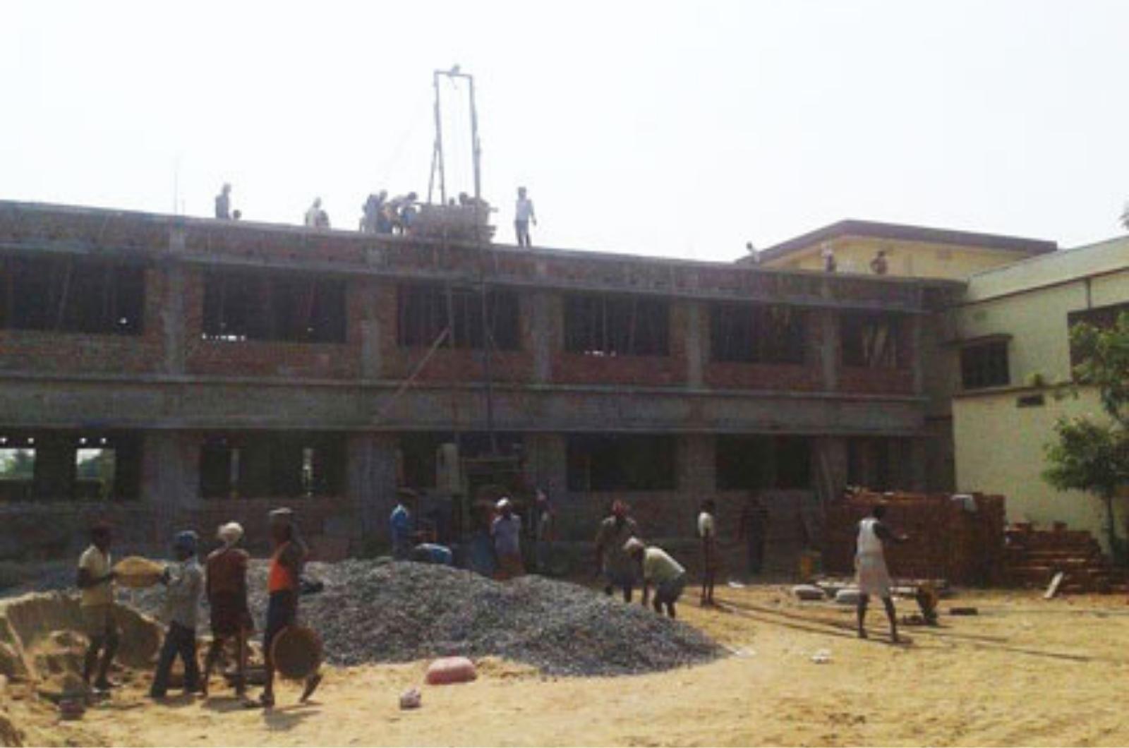 Building Extension Under Construction